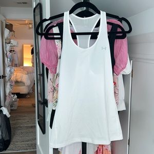 Under Armour white tank top